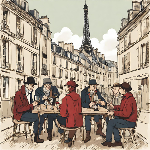 image représentative de la chanson Passant par Paris